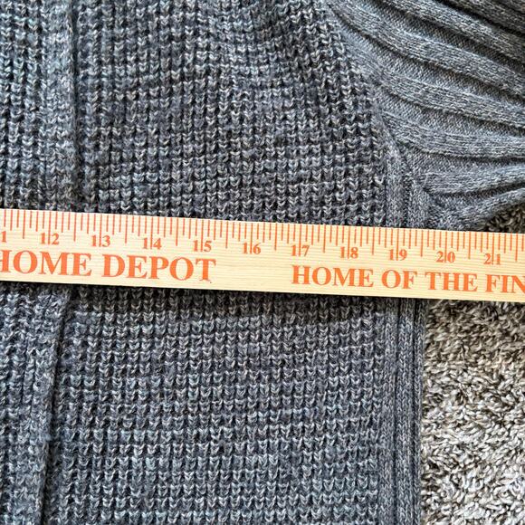 PrAna Womens Yunna Longline Cardigan Medium Olive Green Knit Earthy Cozy Organic - Picture 8 of 10